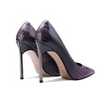 2019 custom High Heel Stiletto Women's Pumps Purple Leather x19-c161c Ladies Women Dress Shoes Heels For Lady